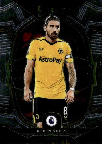 #100 Ruben Neves - Wolverhampton Wanderers - 2022-23 Panini Select Premier League Soccer