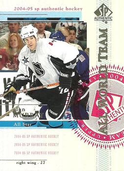 #100 Glen Murray - Boston Bruins - 2004-05 SP Authentic Hockey