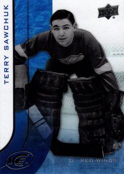 #100 - Terry Sawchuk - Detroit Red Wings - 2015-16 Upper Deck Ice Hockey