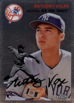 #100b Anthony Volpe - New York Yankees - 2023 Topps Chrome Platinum Anniversary Baseball