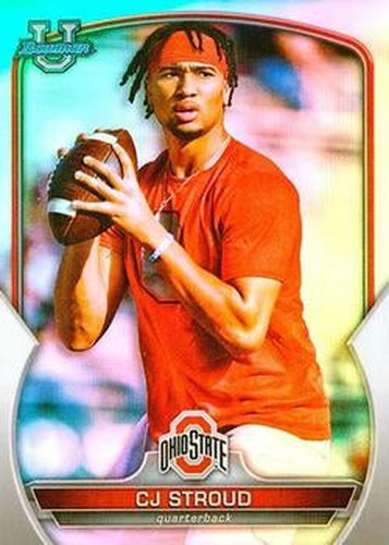 #100b C.J. Stroud - Ohio State Buckeyes - 2022 Bowman Chrome University Football