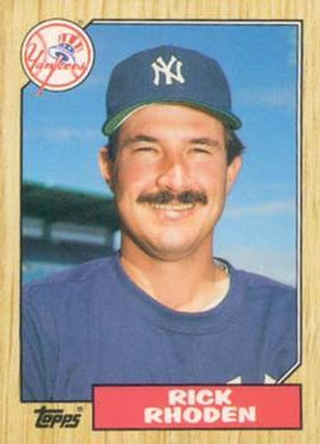 #101T Rick Rhoden - New York Yankees - 1987 Topps Traded Baseball