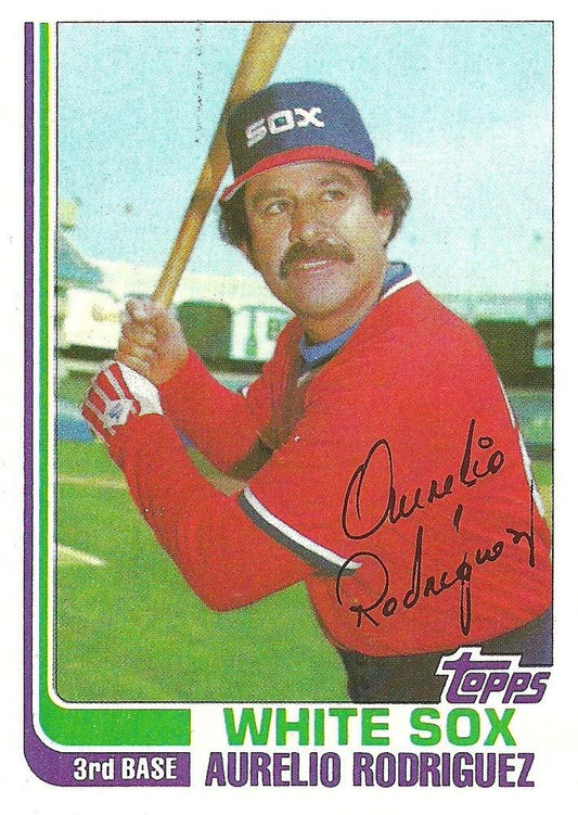 #101T Aurelio Rodriguez - Chicago White Sox - 1982 Topps Traded Baseball