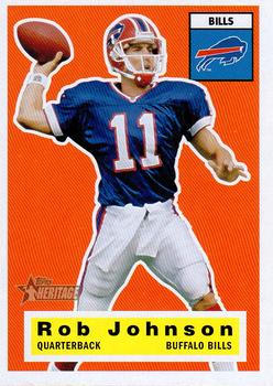 #101 Rob Johnson - Buffalo Bills - 2001 Topps Heritage Football