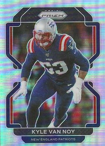 #101 Kyle Van Noy - New England Patriots - 2021 Panini Prizm - Silver Football