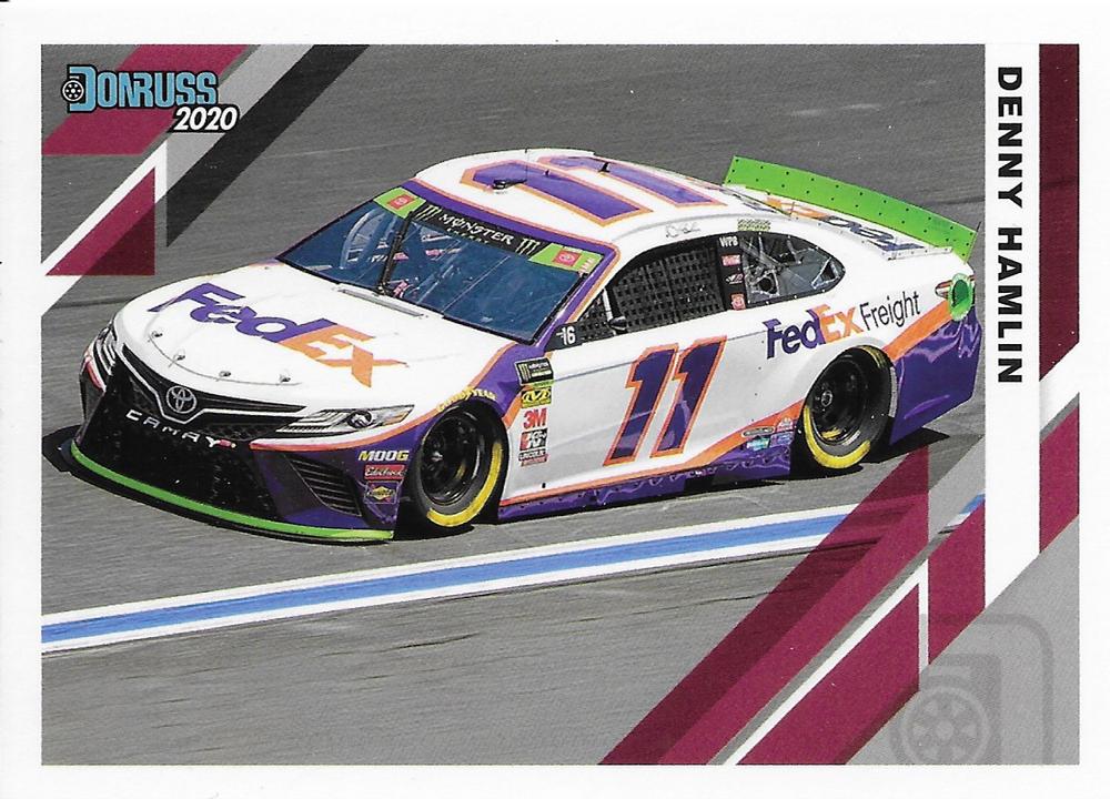 #101 Denny Hamlin - Joe Gibbs Racing - 2020 Donruss Racing