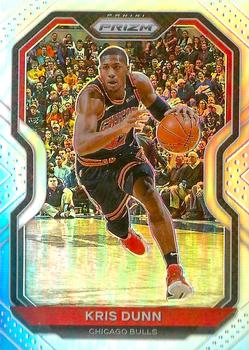 #101 Kris Dunn - Chicago Bulls - 2020-21 Panini Prizm - Silver Prizms Basketball