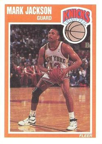 #101 Mark Jackson - New York Knicks - 1989-90 Fleer Basketball