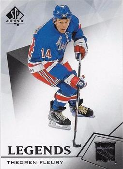 #101 Theoren Fleury - New York Rangers - 2015-16 SP Authentic Hockey