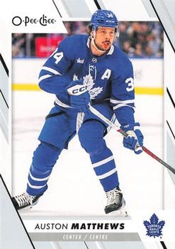 #101 Auston Matthews - Toronto Maple Leafs - 2023-24 O-Pee-Chee Hockey