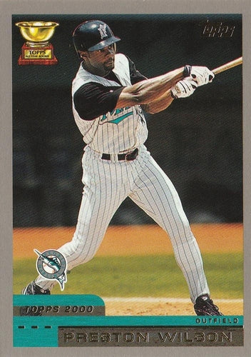 #101 Preston Wilson - Florida Marlins - 2000 Topps Baseball