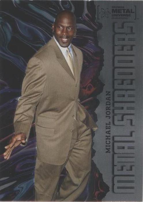 #101 Michael Jordan - 2022 SkyBox Metal Universe Champions