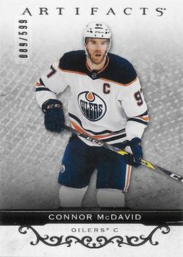 #101 Connor McDavid - Edmonton Oilers - 2021-22 Upper Deck Artifacts Hockey
