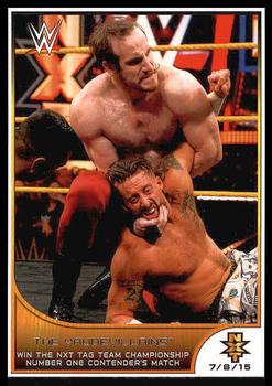 #101 The Vaudevillains - 2016 Topps WWE Road to Wrestlemania Wrestling