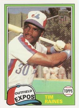 #T101 Tim Raines - Montreal Expos - 2001 Topps Traded & Rookies Baseball
