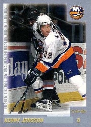#101 Kenny Jonsson - New York Islanders - 2000-01 O-Pee-Chee Hockey