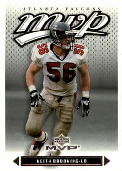#101 Keith Brooking - Atlanta Falcons - 2003 Upper Deck MVP Football