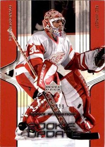 #101 Joey MacDonald - Detroit Red Wings - 2003-04 Upper Deck Rookie Update Hockey