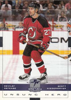 #101 Scott Niedermayer - New Jersey Devils - 1999-00 Upper Deck Wayne Gretzky Hockey