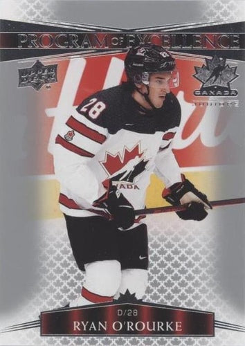 #101 Ryan O'Rourke - Canada - 2022-23 Upper Deck Team Canada Juniors Hockey