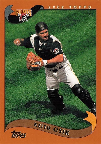 #101 Keith Osik - Pittsburgh Pirates - 2002 Topps Baseball