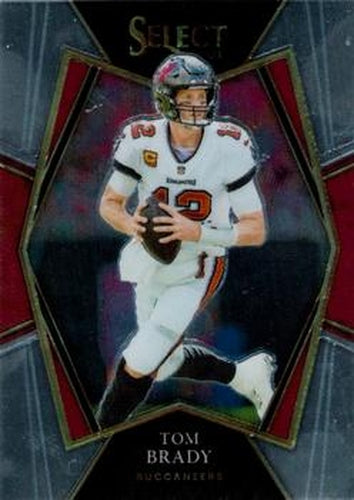 #101 Tom Brady - Tampa Bay Buccaneers - 2021 Panini Select Football