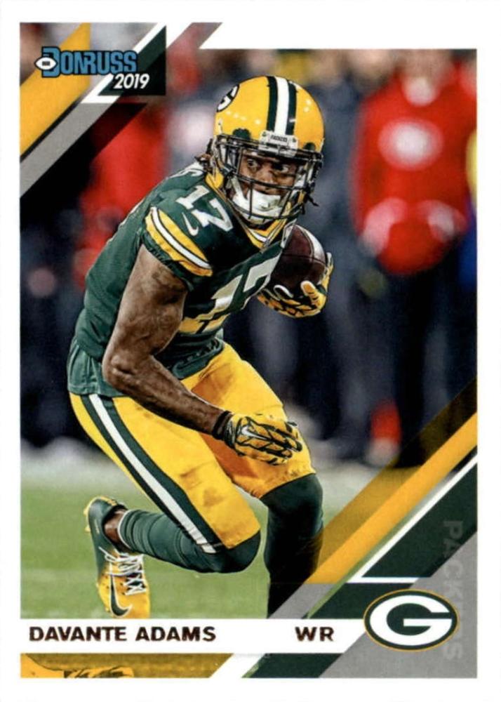 #101 Davante Adams - Green Bay Packers - 2019 Donruss Football