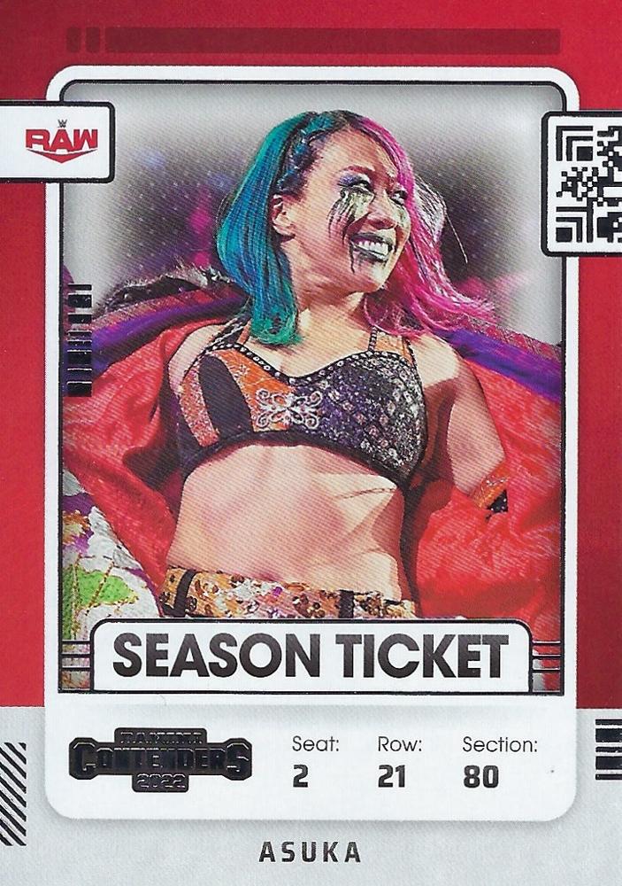 #101 Asuka - 2022 Panini Chronicles WWE Wrestling