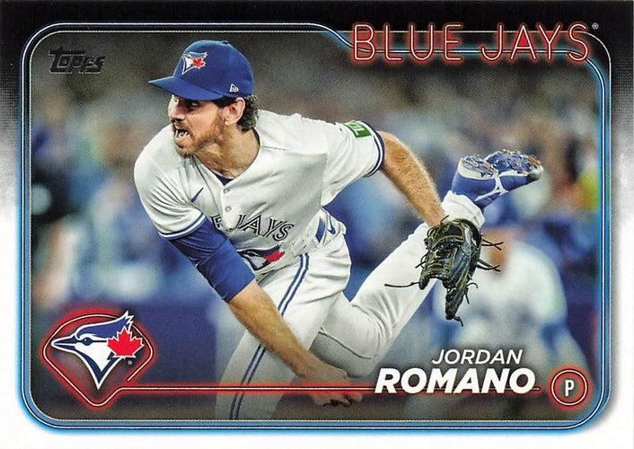 #101 Jordan Romano - Toronto Blue Jays - 2024 Topps Baseball
