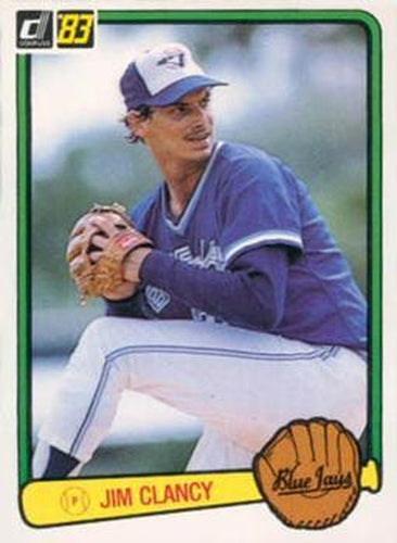 #101 Jim Clancy - Toronto Blue Jays - 1983 Donruss Baseball