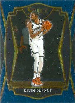 #101 Kevin Durant - Brooklyn Nets - 2020-21 Panini Select - Blue Basketball