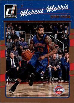 #101 Marcus Morris - Detroit Pistons - 2016-17 Donruss Basketball
