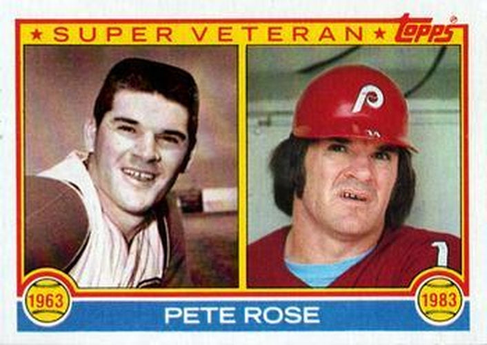#101 Pete Rose - Cincinnati Reds / Philadelphia Phillies - 1983 Topps Baseball