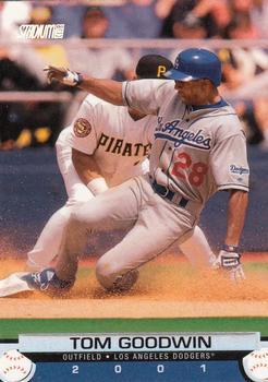 #101 Tom Goodwin - Los Angeles Dodgers - 2001 Stadium Club Baseball
