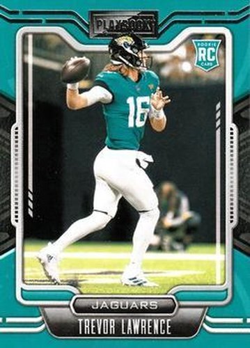 #101 Trevor Lawrence - Jacksonville Jaguars - 2021 Panini Playbook Football