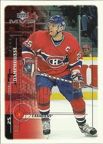 #101 Vincent Damphousse - Montreal Canadiens - 1998-99 Upper Deck MVP Hockey