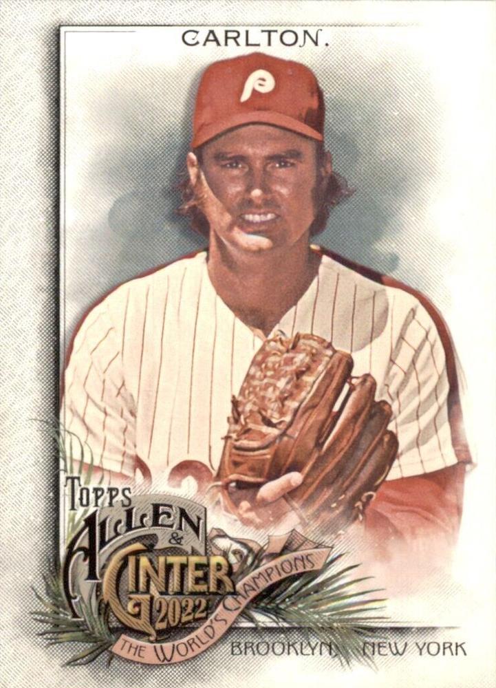 #101 Steve Carlton - Philadelphia Phillies - 2022 Topps Allen & Ginter Baseball
