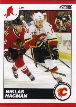 #101 Niklas Hagman - Calgary Flames - 2010-11 Score Hockey