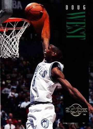 #101 Doug West - Minnesota Timberwolves - 1994-95 SkyBox Premium Basketball