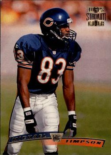 #101 Michael Timpson - Chicago Bears - 1996 Stadium Club Football