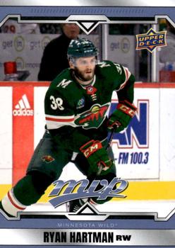 #101 Ryan Hartman - Minnesota Wild - 2024-25 Upper Deck MVP Hockey