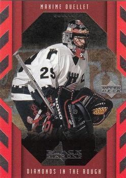 #101 Maxime Ouellet - Quebec Remparts - 1999-00 Upper Deck Black Diamond Hockey