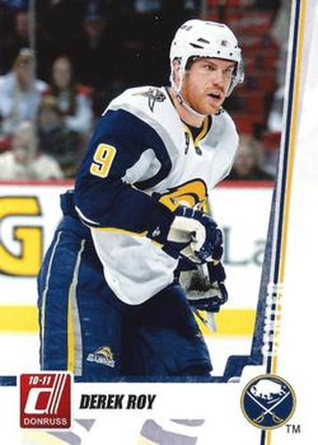 #101 Derek Roy - Buffalo Sabres - 2010-11 Donruss Hockey