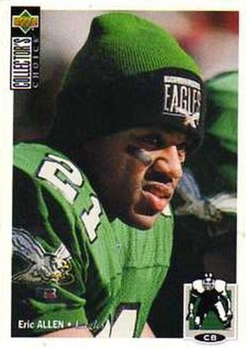 #101 Eric Allen - Philadelphia Eagles - 1994 Collector's Choice Football