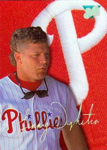 #101 Lenny Dykstra - Philadelphia Phillies - 1993 Studio Baseball