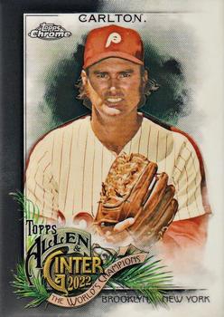 #101 Steve Carlton - Philadelphia Phillies - 2022 Topps Allen & Ginter Chrome Baseball