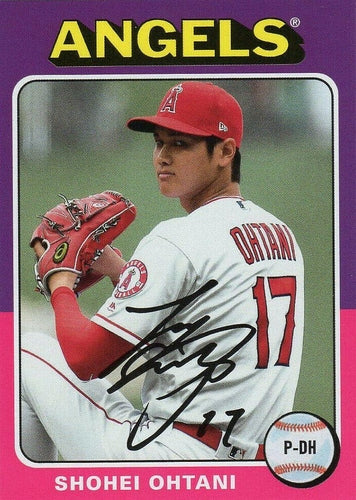 #101b Shohei Ohtani - Los Angeles Angels - 2019 Topps Archives Baseball