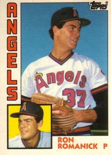 #102T Ron Romanick - California Angels - 1984 Topps Traded Baseball