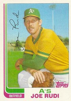 #102T Joe Rudi - Oakland Athletics - 1982 Topps Traded Baseball