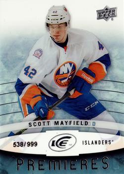 #102 Scott Mayfield - New York Islanders - 2014-15 Upper Deck Ice Hockey